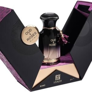 Ahmed Al Maghribi Oud & Roses Eau De Parfum 60ml For Men , Women